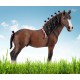 Schleich Farm World - Figurka koń rasy clydesdale wałach, figurka dla dzieci 3+