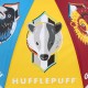 Harry Potter Hogwarts Kleurrijke opvouwbare automatische paraplu voor kinderen