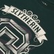 Harry Potter Slytherin Chłopięca piżama z długim rękawem, dwuczęściowa dla chłopca, zielona