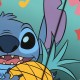 DISNEY Stitch Kolorowa teczka z gumką, dla dzieci, teczka szkolna A4