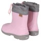 LEMIGO KIMMY Chaussons pour enfants avec fixation - bottes de pluie imperméables avec semelle antidérapante, rose