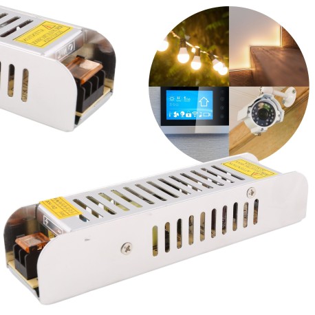 Power supply LED 60W 12V 5A IP20 SLIM 160x40x32 mm