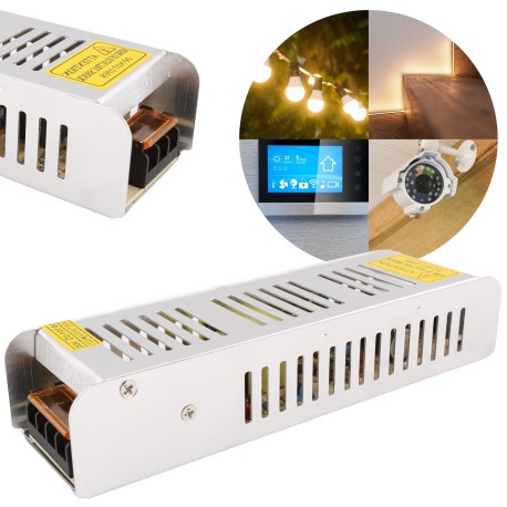 Power supply LED 150W 12V 12.5A IP20 SLIM 200x60x40 mm