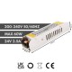 Alimentazione modulare LED 60W 24V 2.5A SLIM IP20 160x40x32 mm