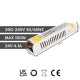 Alimentazione modulare LED 100W 24V 4.1A SLIM IP20 188x46x35 mm