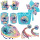 DISNEY Stitch Abanico de colores para manillares de bicicletas, patinetes, para niños