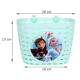 DISNEY Frozen Kinderstuurmand, fietsmand voor meisjes 20x13x13 cm