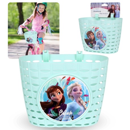 DISNEY Frozen Kinderstuurmand, fietsmand voor meisjes 20x13x13 cm