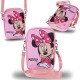 Minnie Mouse Bustina rosa, borsetta piccola con tracolla lunga, mini borsa per telefono 18x2x11 cm