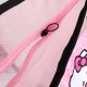 Hello Kitty Pink beach bag, in mesh, zip 37x17x41 cm