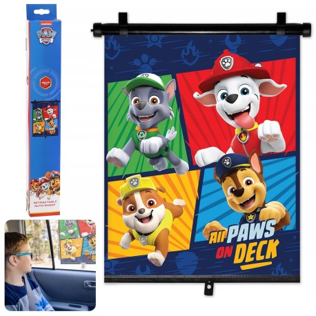 Paw Patrol Sun blind for car, for children, boy's 36x45 cm