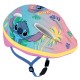 DISNEY Stitch Kolorowy kask rowerowy dla dzieci, dziewczęcy, regulowany 52-56 cm