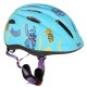 DISNEY Stitch Casque de vélo pour enfants turquoise, léger, réglable 48-52 cm