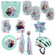 Frozen Elsa en Anna Mint kinderfietshelm, meisjes, lichtgewicht, verstelbaar 52-56 cm