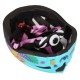 DISNEY Stitch Turkusowy kask rowerowy dla dzieci, dziewczęcy, regulowany 52-56 cm