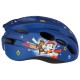 Paw Patrol Chase Marshall Rubble Casco da bicicletta per bambini IN-MOLD blu navy, da ragazzo, regolabile 52-56cm