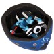 Paw Patrol Chase Marshall Rubble Casco da bicicletta per bambini IN-MOLD blu navy, da ragazzo, regolabile 52-56cm