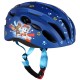 Paw Patrol Chase Marshall Rubble Casco da bicicletta per bambini IN-MOLD blu navy, da ragazzo, regolabile 52-56cm