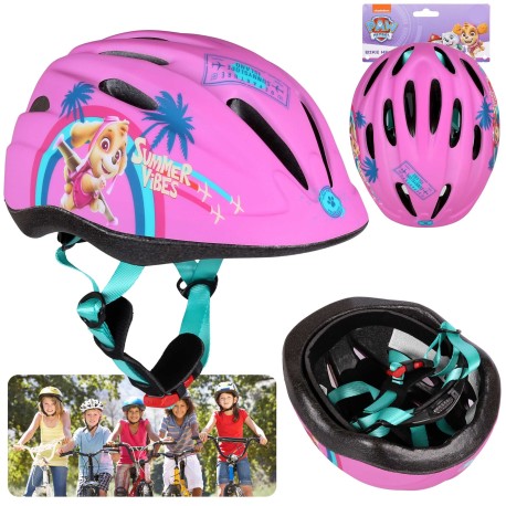 Paw Patrol Skye Liberty Casco da bici per ragazzi viola, ragazze, regolabile 48-52 cm