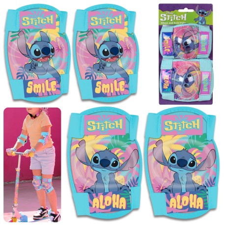 DISNEY Stitch knie- en elleboogbeschermers voor kinderen, kinderbeschermers