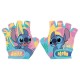 DISNEY Stitch Guantes de ciclismo para niños, para niñas, con cierre de velcro