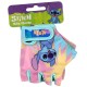 DISNEY Stitch Kids' Bike Gloves for Girls, with Velcro Fastening