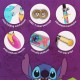 DISNEY Stitch Hulajnoga dwukołowa z hamulcem, składana, regulowana dla dzieci 6+, do 50 kg