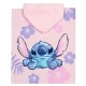 DISNEY Stitch Dziecięcy ręcznik, poncho z kapturem dla dziewczynki 50x115 cm OEKO-TEX