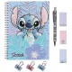 DISNEY Stitch Zestaw papeterii, zestaw do pisania, szkolny, notes + akcesoria