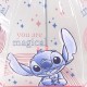 DISNEY Stitch Transparentna parasolka automatyczna składana, dla dziewczynki