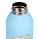 DISNEY Stitch Stalowa, niebieska butelka termiczna, bidon 500ml