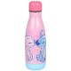 DISNEY Stitch i Angel Stalowa, różowa butelka termiczna, bidon 500ml