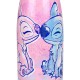 DISNEY Stitch i Angel Stalowa, różowa butelka termiczna, bidon 500ml