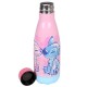 DISNEY Stitch i Angel Stalowa, różowa butelka termiczna, bidon 500ml