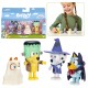 Bluey Zestaw czterech figurek Halloween, figurki dla dzieci 3+