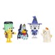 Bluey Zestaw czterech figurek Halloween, figurki dla dzieci 3+