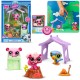 Littlest Pet Shop Zestaw figurek Camping, zwierzątka, ruchome figurki 4+