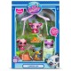 Littlest Pet Shop Zestaw figurek Camping, zwierzątka, ruchome figurki 4+