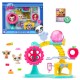 Littlest Pet Shop Zestaw figurek Fabryka zabawy, zwierzątka, ruchome figurki 4+