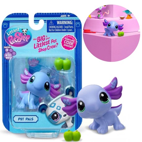 Littlest Pet Shop #80 Askolotl Figurka kolekcjonerska, zwierzątko LPS00522