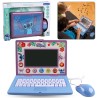 DISNEY Stitch Ordinateur portable éducatif + souris pour enfants, jeu, interactif 170 fonctions 4+