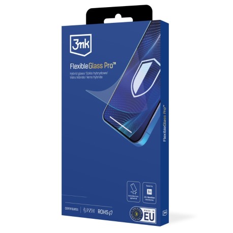 3mk Zestaw Ochronny do iPhone 13 – Nietłukące Hybrydowe Szkło FlexibleGlass + 4 komplety Szkło na Obiektyw Lens MADE IN EU