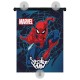 MARVEL Spider-Man Roletka przeciwsłoneczna do samochodu, dla dzieci, chłopięca 36x45 cm