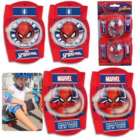 MARVEL Spider-Man ochraniacze na kolana i łokcie dla dzieci, dziecięce ochraniacze