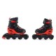 MARVEL Spider-Man Rolki soft boot 3 w 1 dla dzieci, regulowane, LED - klasyczne, treningowe, wrotki