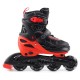 MARVEL Spider-Man Rolki soft boot 3 w 1 dla dzieci, regulowane, LED - klasyczne, treningowe, wrotki