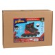MARVEL Spider-Man Rolki soft boot 3 w 1 dla dzieci, regulowane, LED - klasyczne, treningowe, wrotki