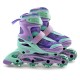 DISNEY Kraina Lodu Rolki soft boot 3 w 1 dla dzieci, regulowane, LED - klasyczne, treningowe, wrotki