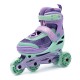 DISNEY Kraina Lodu Rolki soft boot 3 w 1 dla dzieci, regulowane, LED - klasyczne, treningowe, wrotki