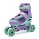 DISNEY Kraina Lodu Rolki soft boot 3 w 1 dla dzieci, regulowane, LED - klasyczne, treningowe, wrotki